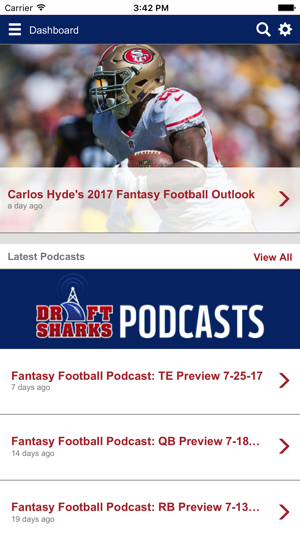 Draft Sharks Fantasy Football(圖1)-速報App