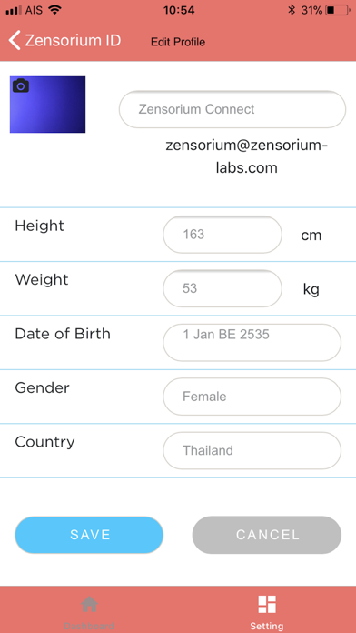 Zensorium Dashboard screenshot 3