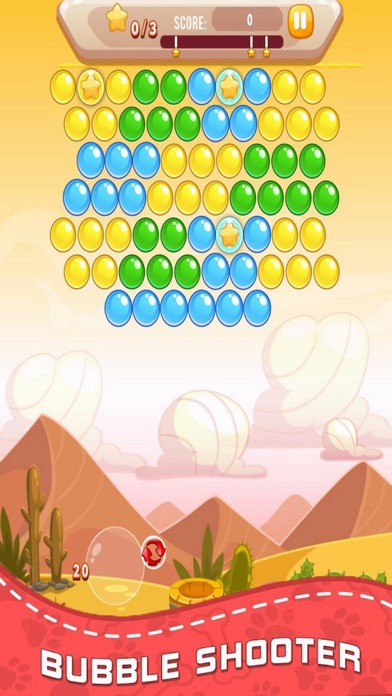 Flying Bubble - Ball Pop screenshot 2