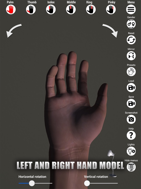 17 Female hand poses 3D model | CGTrader