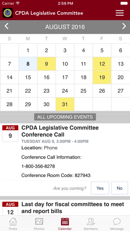 CPDA Legislative Committee