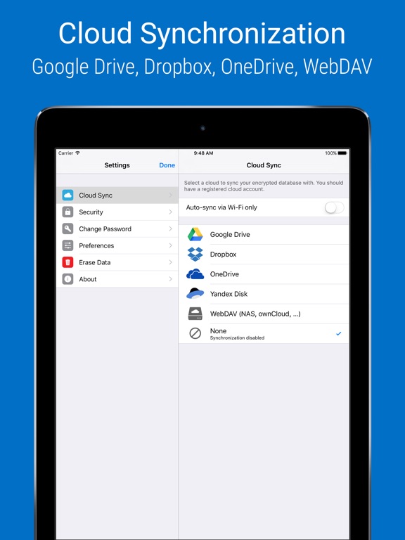 SafeInCloud Pro iPad SafeInCloud Pro iPad