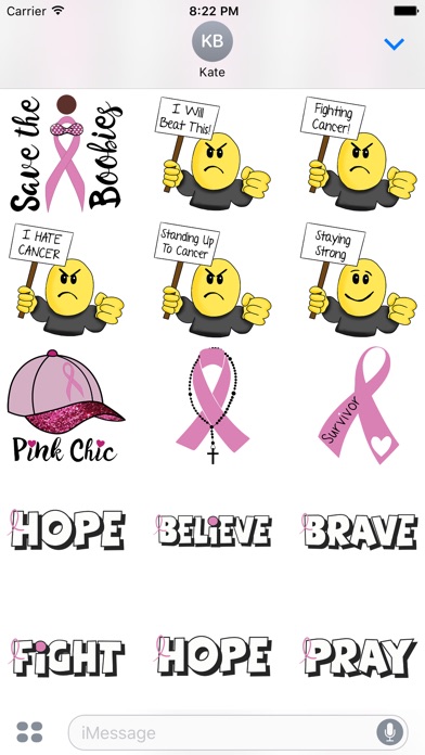 Breast Cancer Stickers screenshot 3
