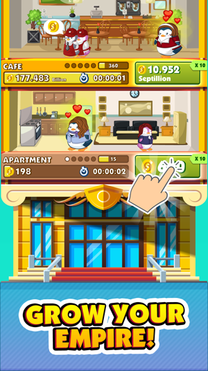 Empire Penguin - Money Tycoon(圖2)-速報App