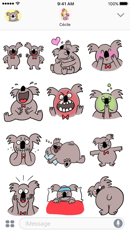 Jimmy The Koala – Sticker Keyboard screenshot-3