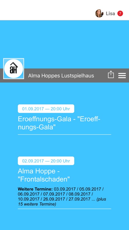 Alma Hoppes Lustspielhaus