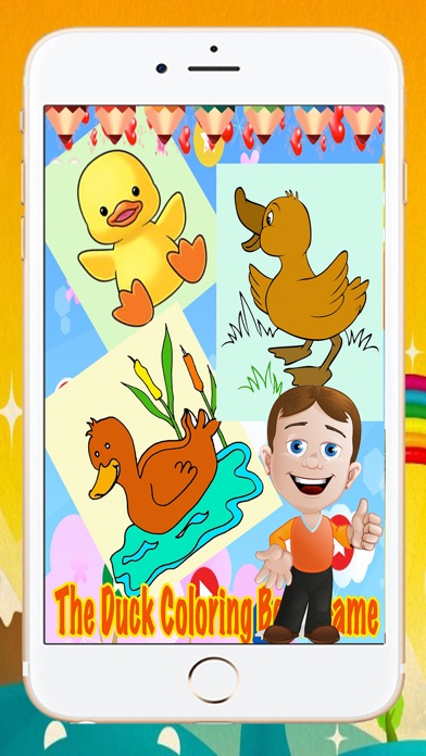 Happy Ducks Farm Coloring Book screenshot 4