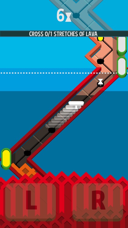 Left or Right? The Zigzag Line