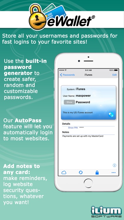 eWallet - Password Manager screenshot-3