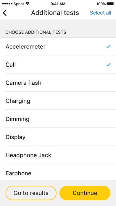 Sprint Mobile Diagnostics screenshot 4