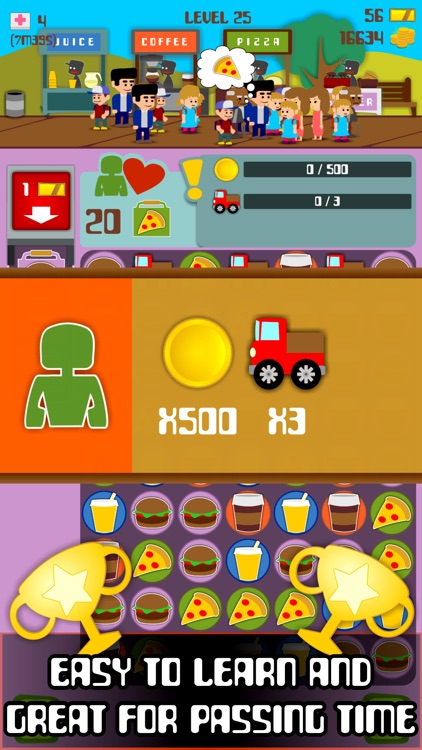 FoodyVille: Food Puzzle Mania screenshot-4