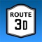 Route3D is a three dimensional map for outdoor activities