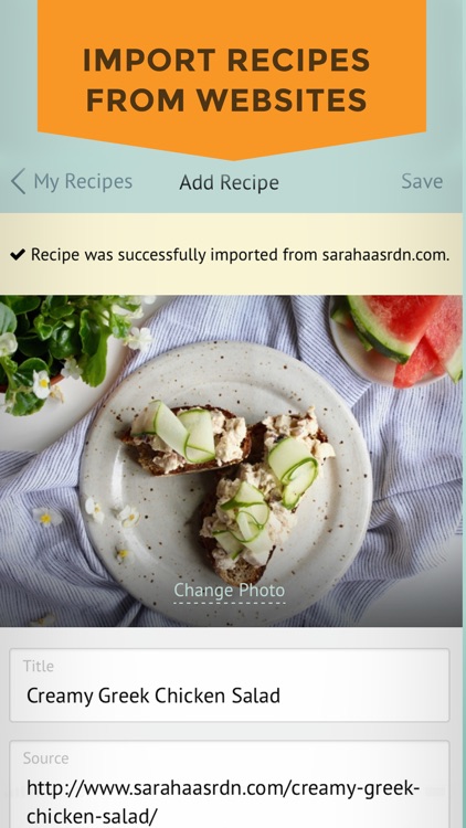 Plan to Eat - Meal Planner