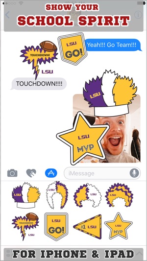 LSU Tigers Stickers Basic(圖1)-速報App