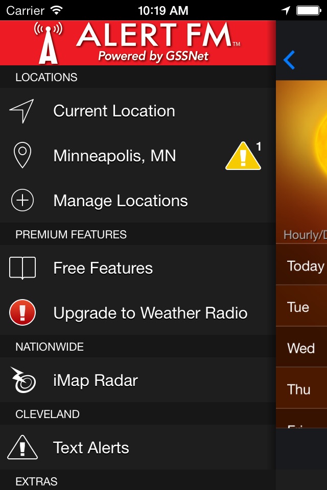ALERT FM-Local Alerts +Weather screenshot 2