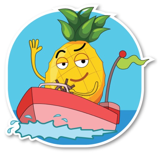 Fineapple iMessage Stickers