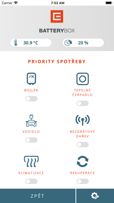ČEZ Battery Box screenshot 3