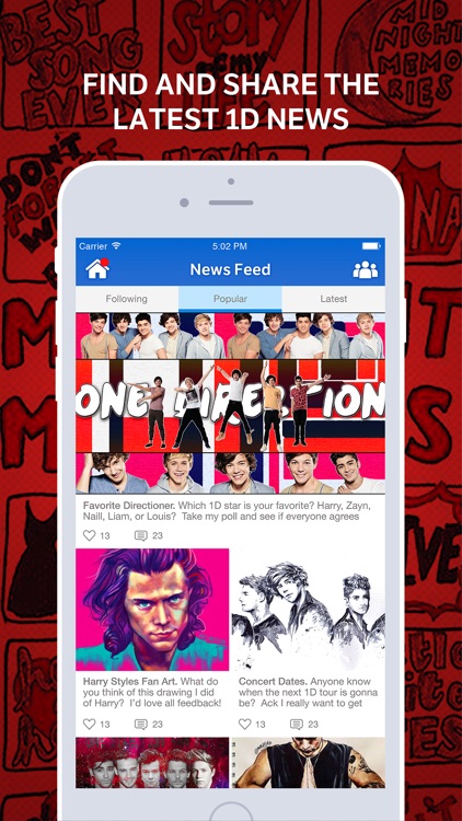 1D Amino for: One Direction