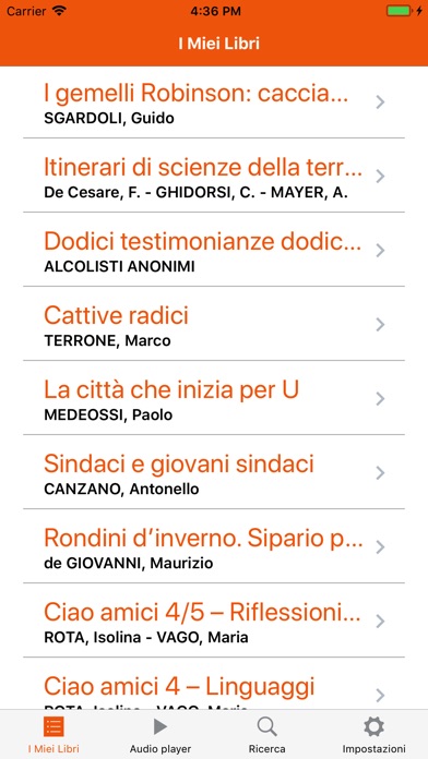 Libro Parlato CILP App screenshot 2