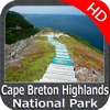 Cape Breton Highlands NP HD GPS charts Navigator