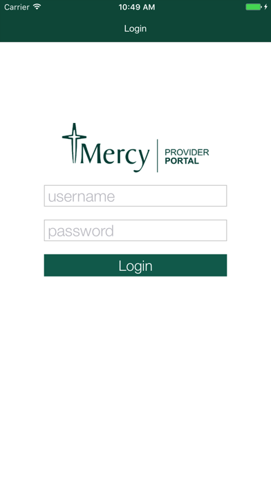 How to cancel & delete Mercy Provider Portal from iphone & ipad 1