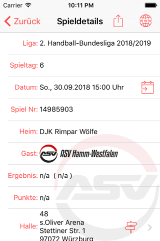 ASV Hamm-Westfalen Handball screenshot 3