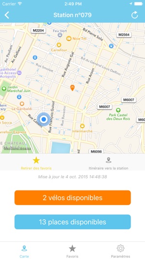 Simple Vélo Bleu(圖4)-速報App