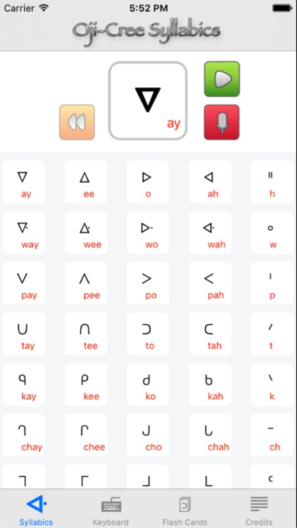 Syllabics