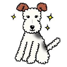 The Wire Fox Terrier Dog Emoji