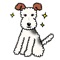 The Wire Fox Terrier Dog Emoji