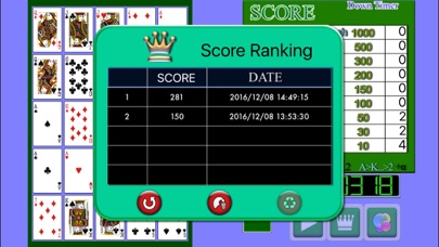 Poker Solitaire FV screenshot 2