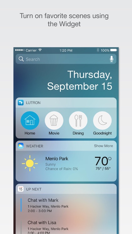 Lutron Caséta & RA2 Select app screenshot-4