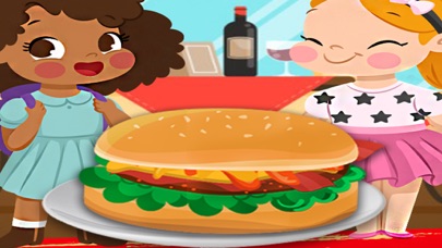 Kids Food Shop Burger Cooking screenshot 4
