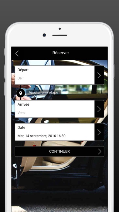Chauffeur Privé Paris screenshot 2