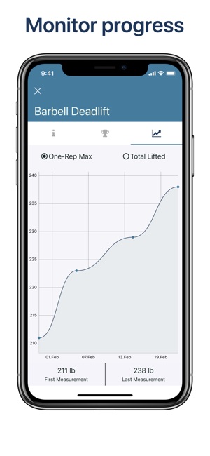 workout progress tracker
