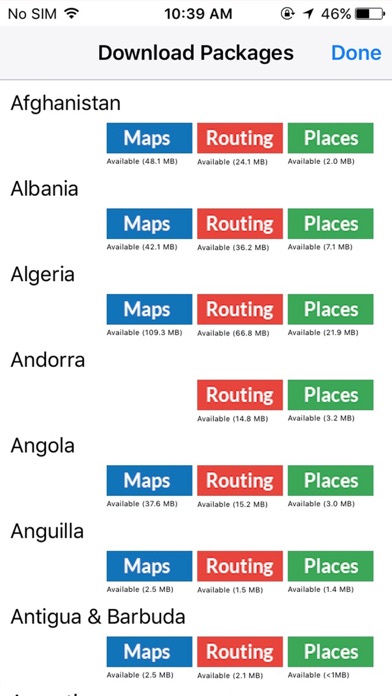 Offline Navigation Route Maps screenshot 2