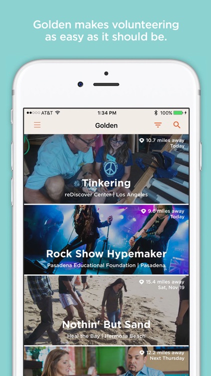 Golden Volunteer Opportunities screenshot-0