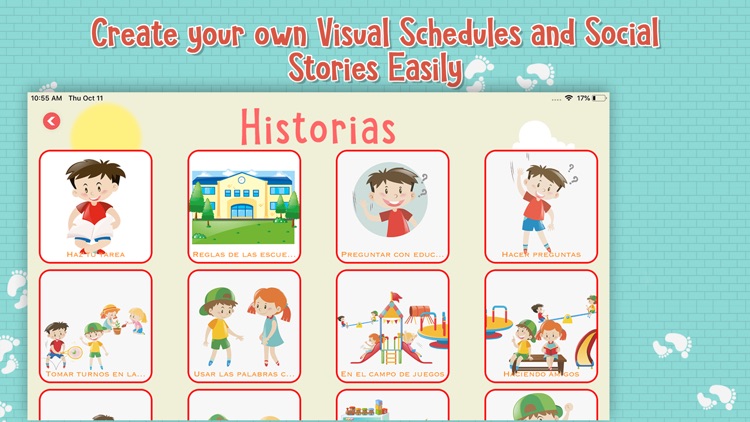 Visual Schedule & Social Story