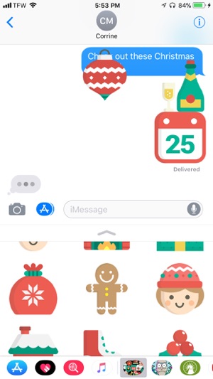 Holiday Christmas Stickers(圖1)-速報App