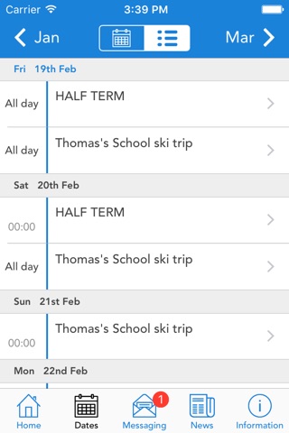 Thomas's Fulham Staff screenshot 2