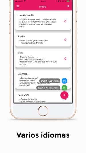 Sm:)e ~ Chistes para compartir(圖3)-速報App