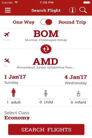 Akbar Travels - Flight Ticket screenshot 2