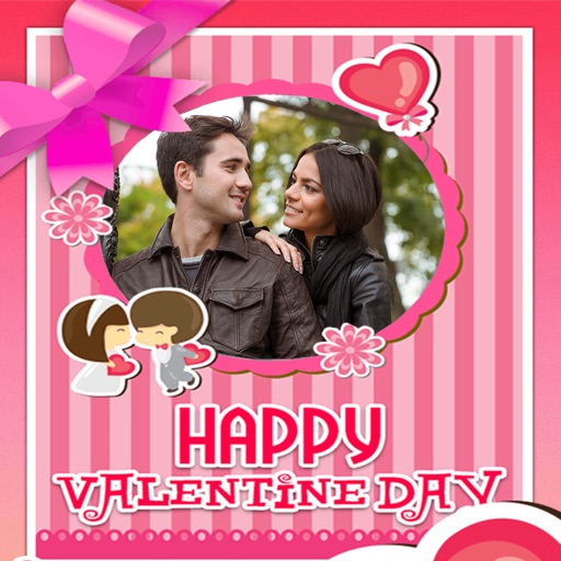 Valentine Day Photo Frame Creator icon