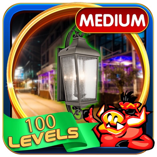 Night Street Hidden Objects Icon