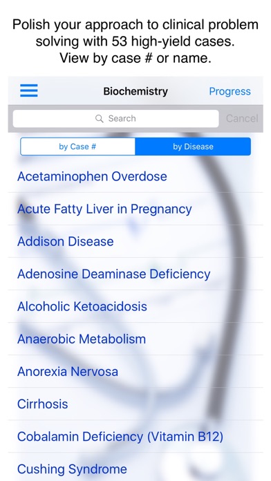 Case Files Biochemistry LANGE screenshot 2