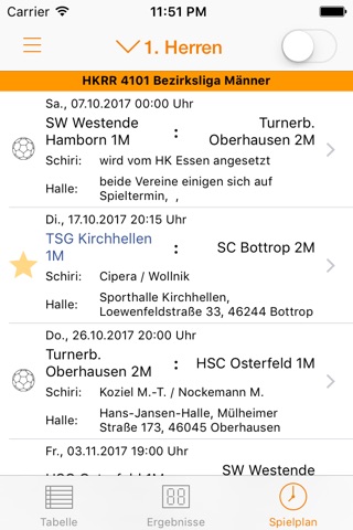 TSG Kirchhellen Handball screenshot 2
