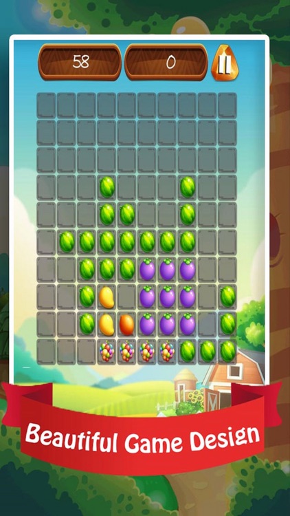 Block Fruit Puzzle 2017