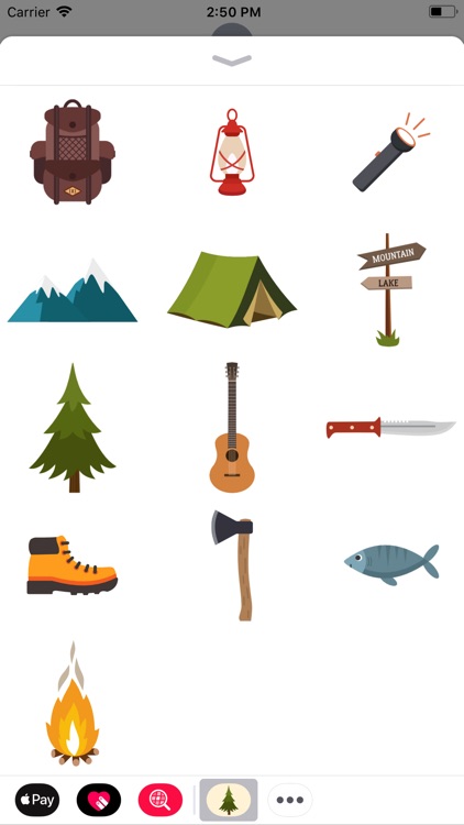 Camping Stickers