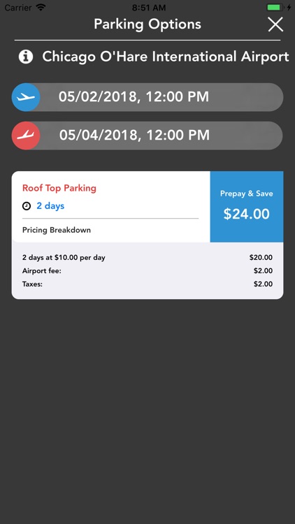 PreFlight Airport Parking