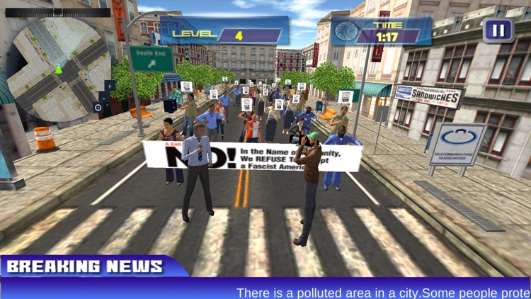 City Crime News Reporter Truck screenshot-3